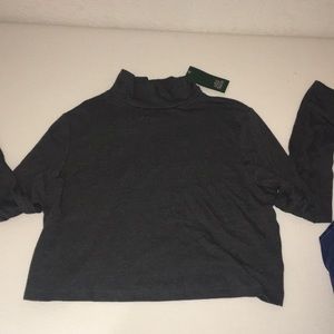 Crop top turtle neck wild fable never worn